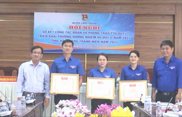 Châu Thành: Sơ kết Công tác Đoàn và phong trào Thanh - Thiếu nhi quý I-2024